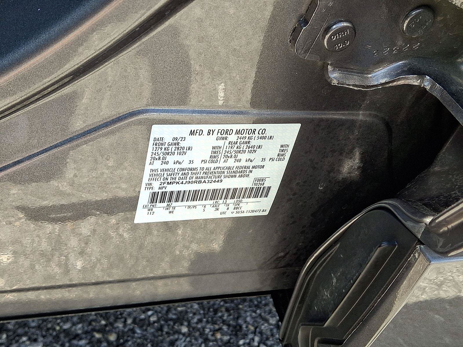 Certified 2024 Ford Edge ST-Line AWD/4WD image 26