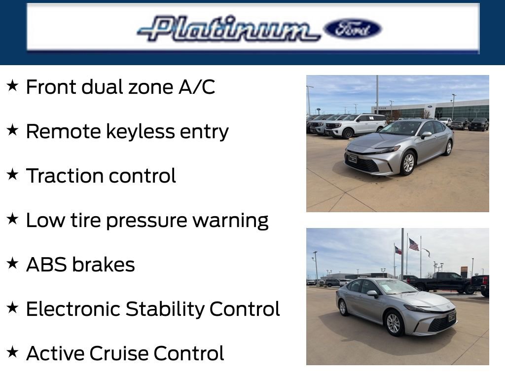 Used 2025 Toyota Camry LE FWD image 18