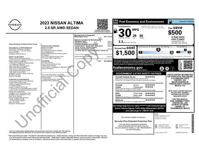 Used 2023 Nissan Altima 2.5 SR image 11