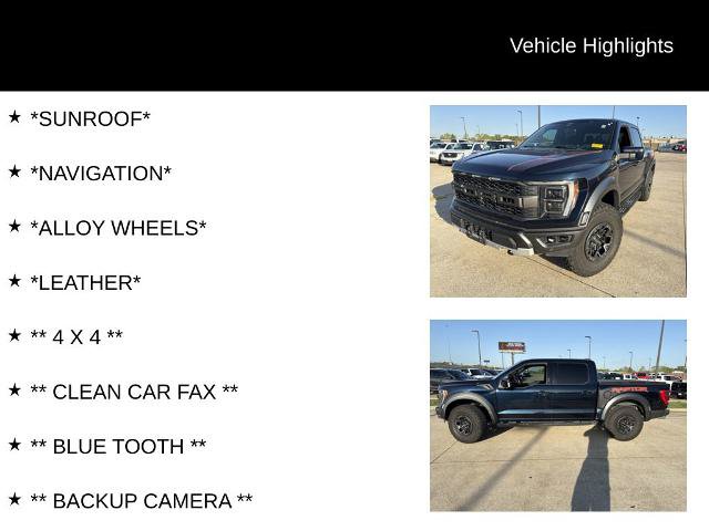 Certified 2023 Ford F150 Raptor AWD/4WD image 4