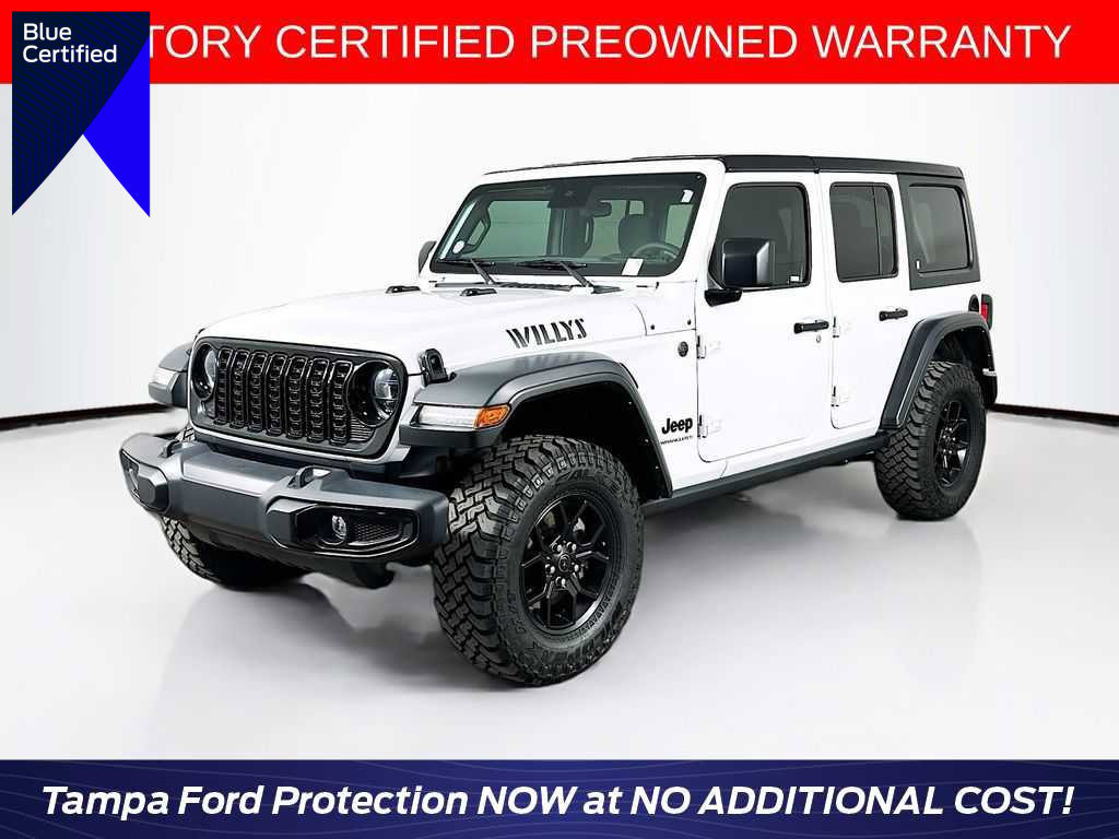 Used 2024 Jeep Wrangler Willys image 1