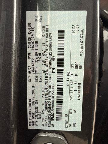 Certified 2022 Ford Escape SEL AWD/4WD image 14