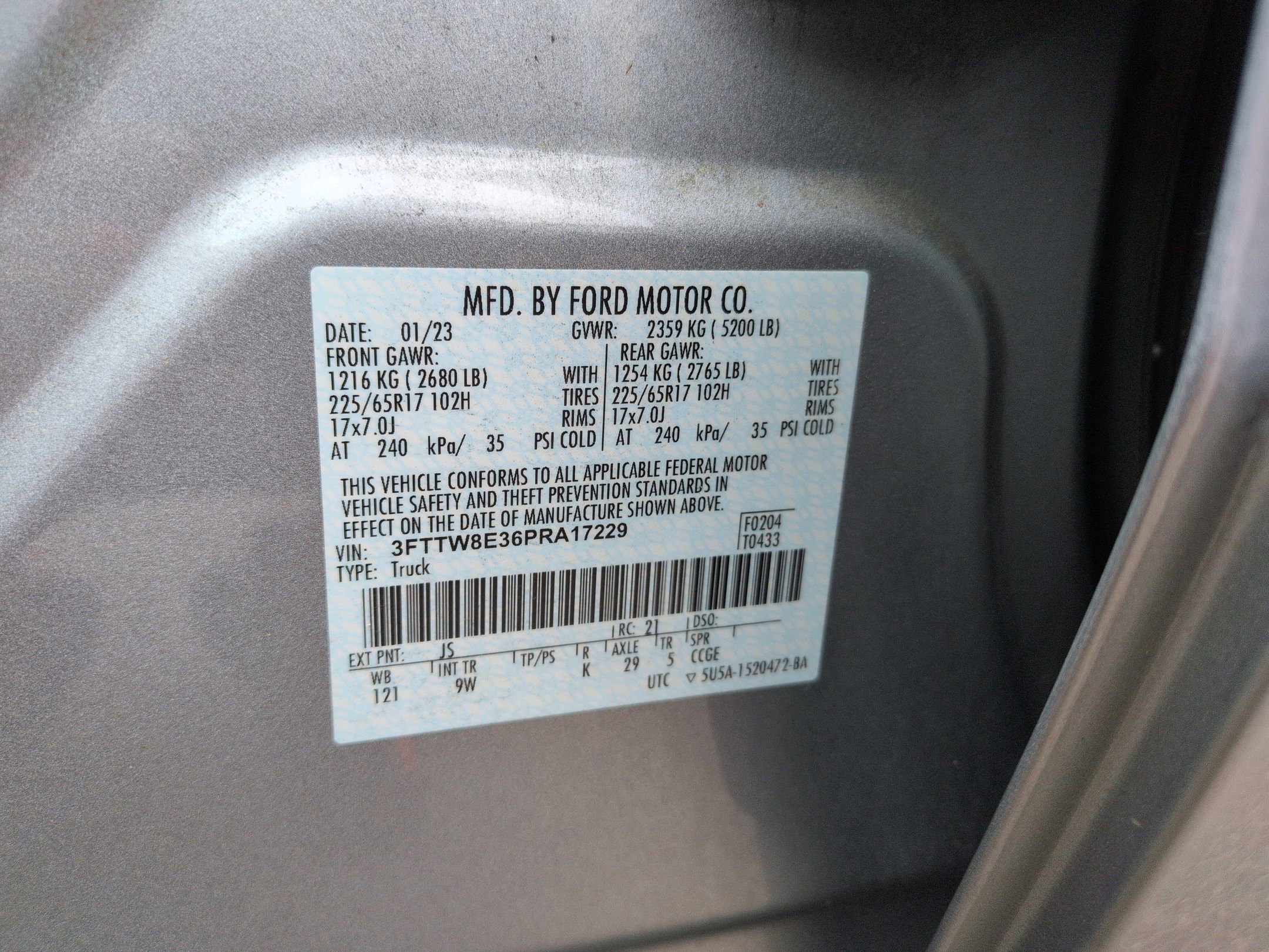 Certified 2023 Ford Maverick XL FWD image 37
