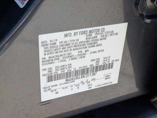 Certified 2019 Ford EcoSport SE w/ SE Convenience Package AWD/4WD image 26