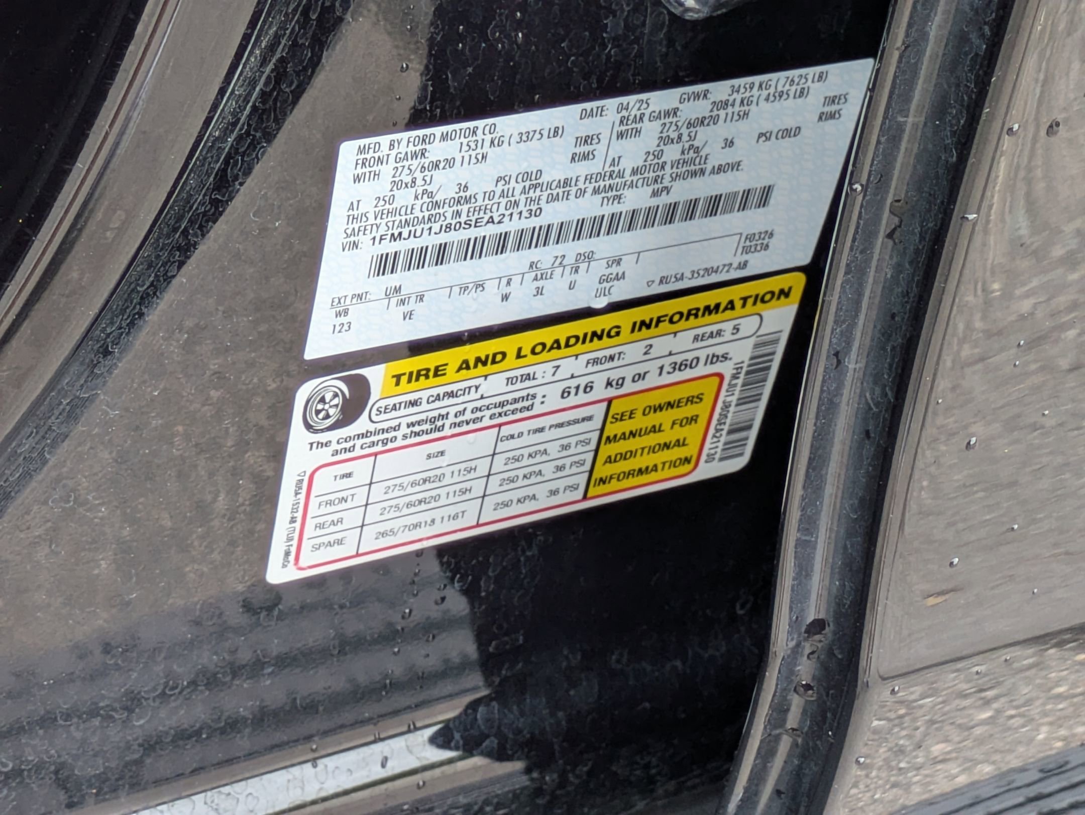 Certified 2025 Ford Expedition Active AWD/4WD image 43