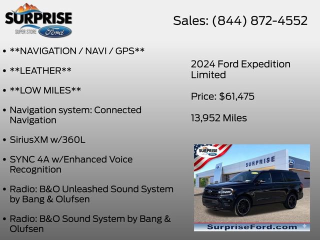 Certified 2024 Ford Expedition Limited AWD/4WD image 32