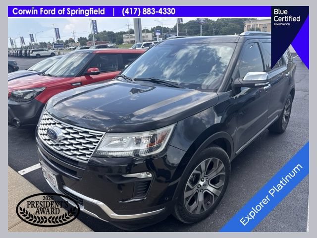 Certified 2019 Ford Explorer Platinum AWD/4WD image 1