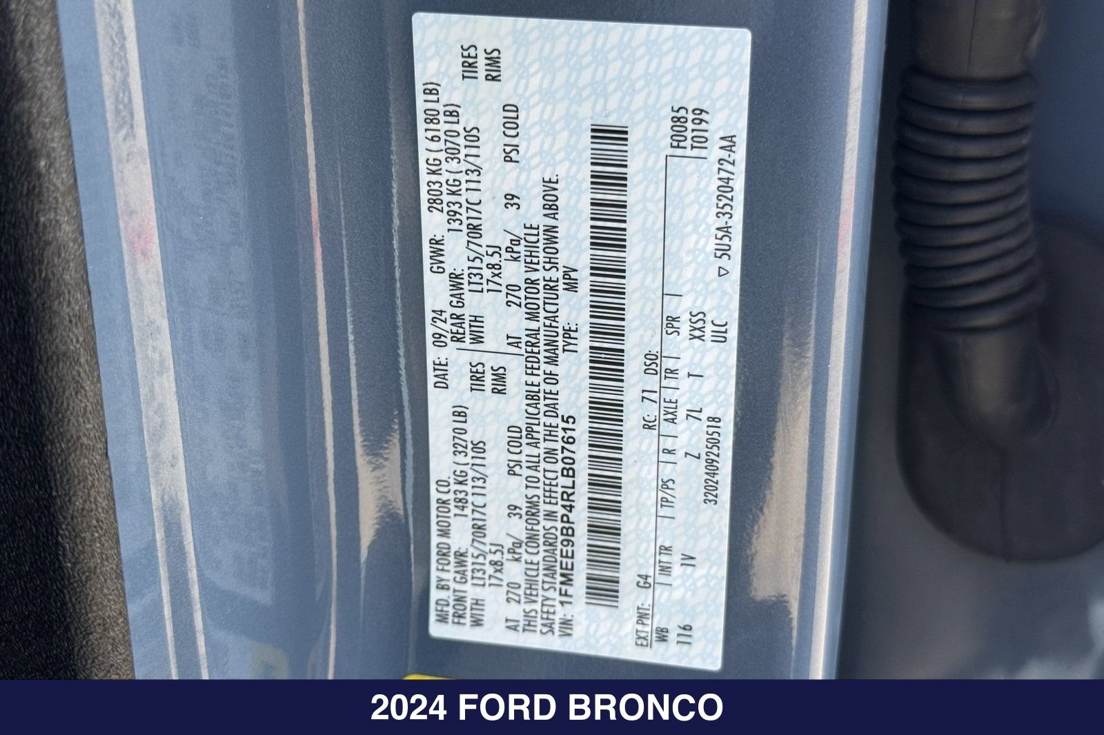 Certified 2024 Ford Bronco Badlands w/ Sasquatch Package AWD/4WD image 57