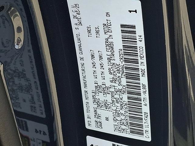 Used 2025 Toyota Tacoma SR w/ SR Upgrade Package image 26