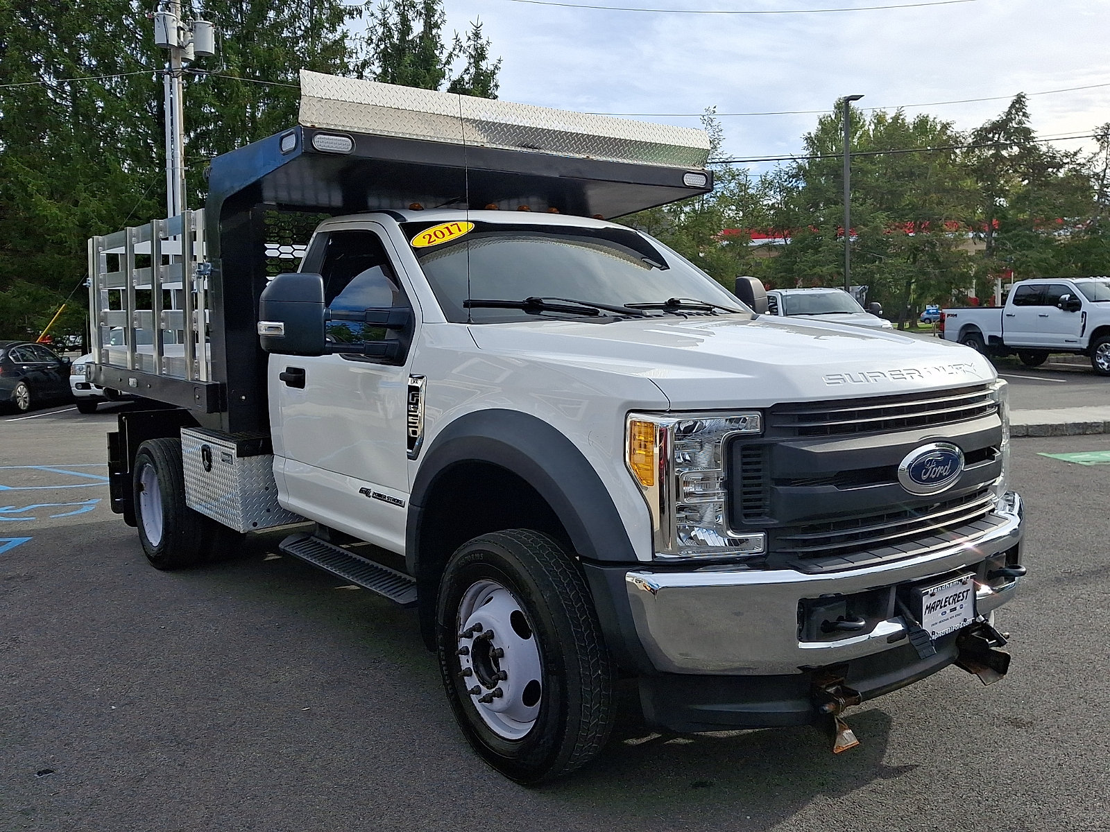 Certified 2017 Ford F550 4x4 Regular Cab Super Duty image 3