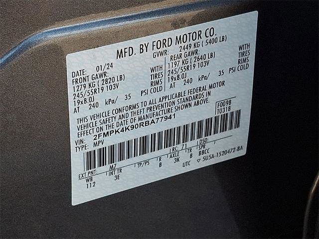 Certified 2024 Ford Edge Titanium image 26