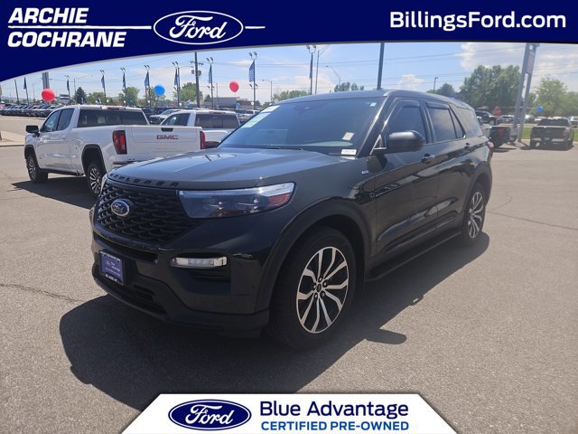 Certified 2022 Ford Explorer ST-Line w/ Class IV Trailer Tow Package