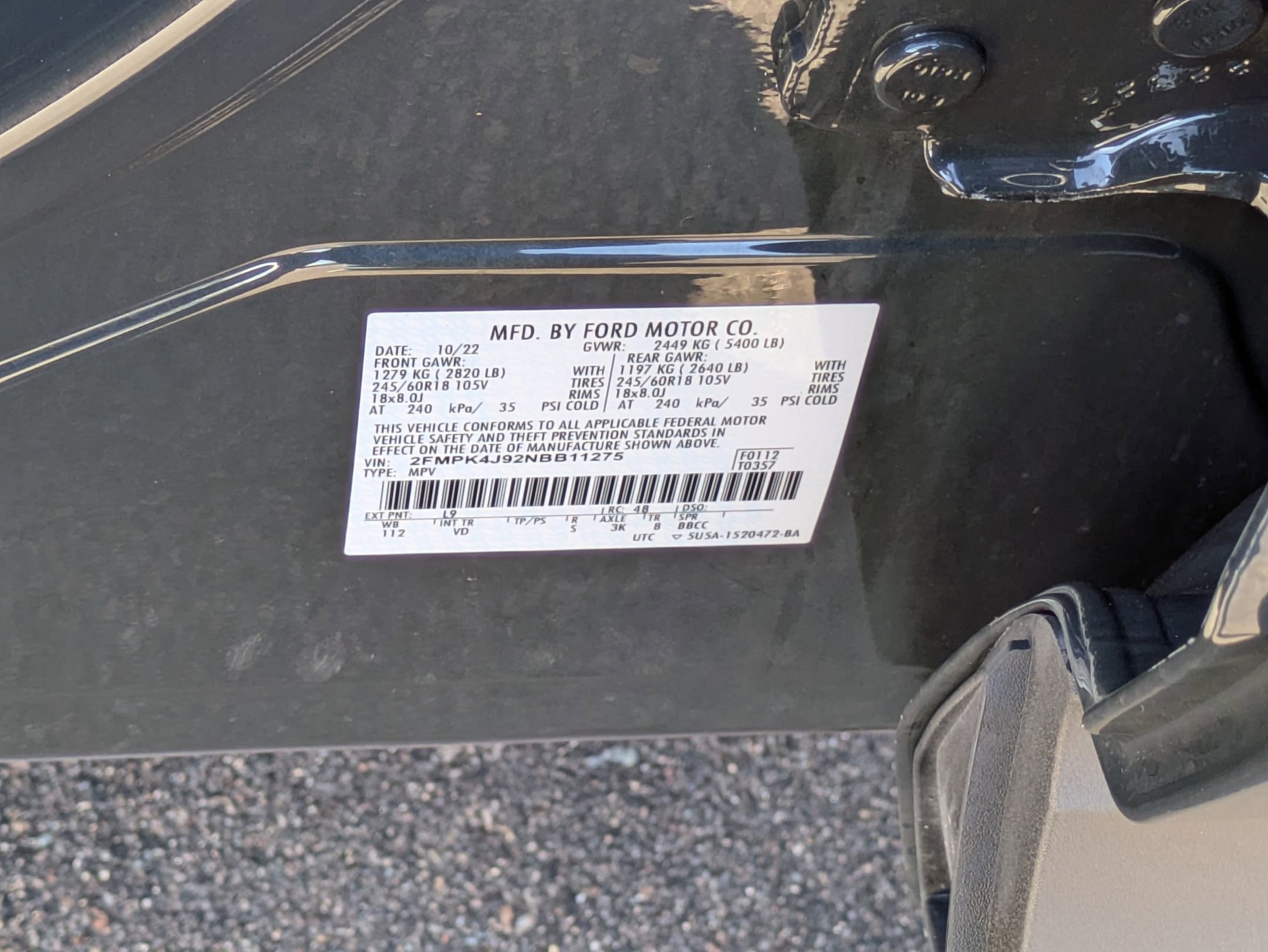 Certified 2022 Ford Edge SEL w/ Convenience Package image 44