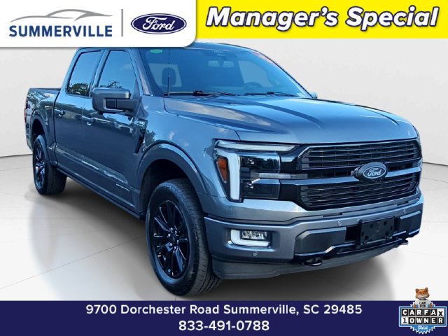 Certified 2025 Ford F150 Platinum w/ Equipment Group 702A High