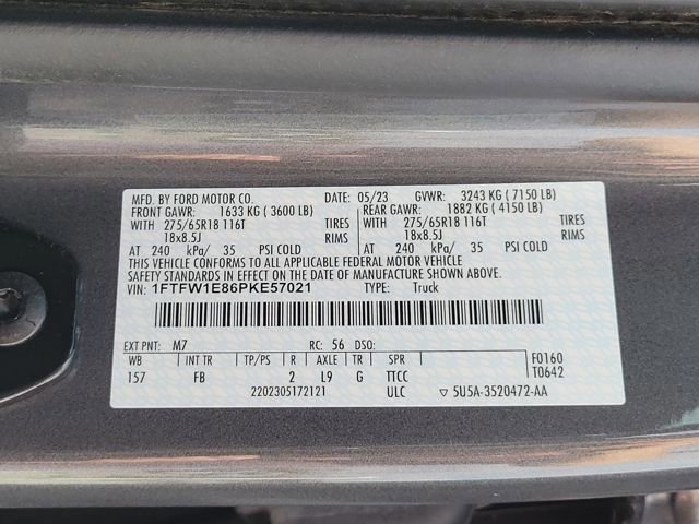 Certified 2023 Ford F150 XLT w/ Equipment Group 302A High image 17