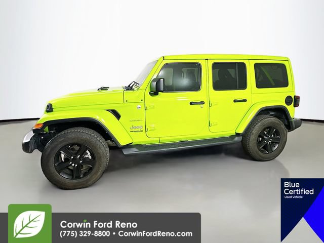 Used 2021 Jeep Wrangler Unlimited Sahara AWD/4WD image 5
