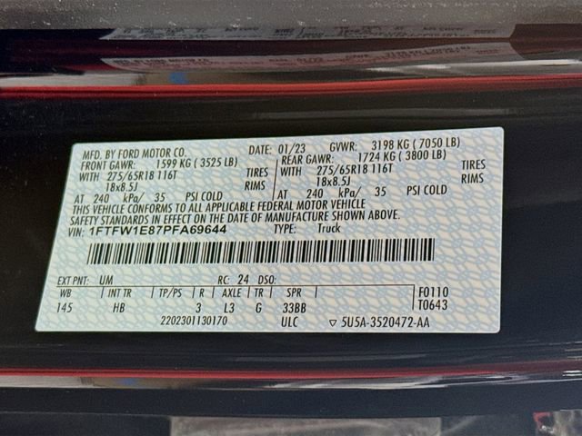 Certified 2023 Ford F150 Lariat AWD/4WD image 37