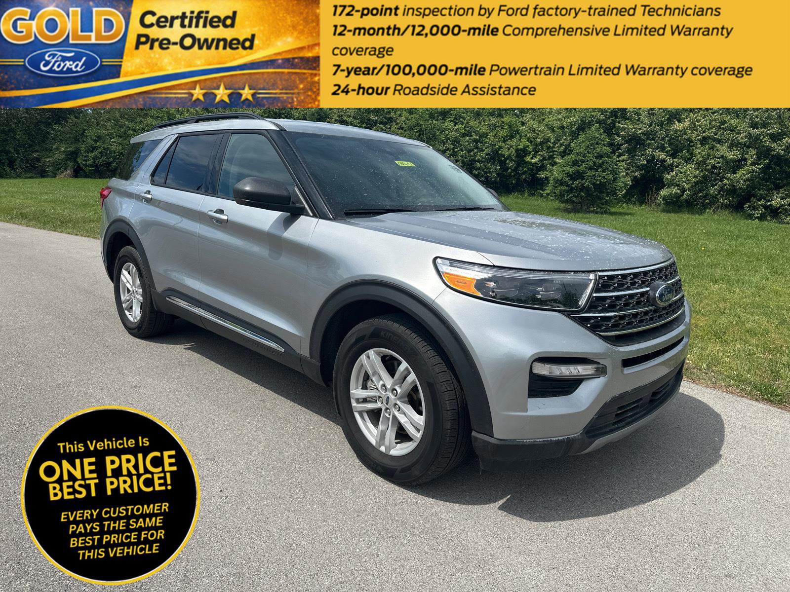 Certified 2023 Ford Explorer XLT w/ Equipment Group 202A AWD/4WD image 7