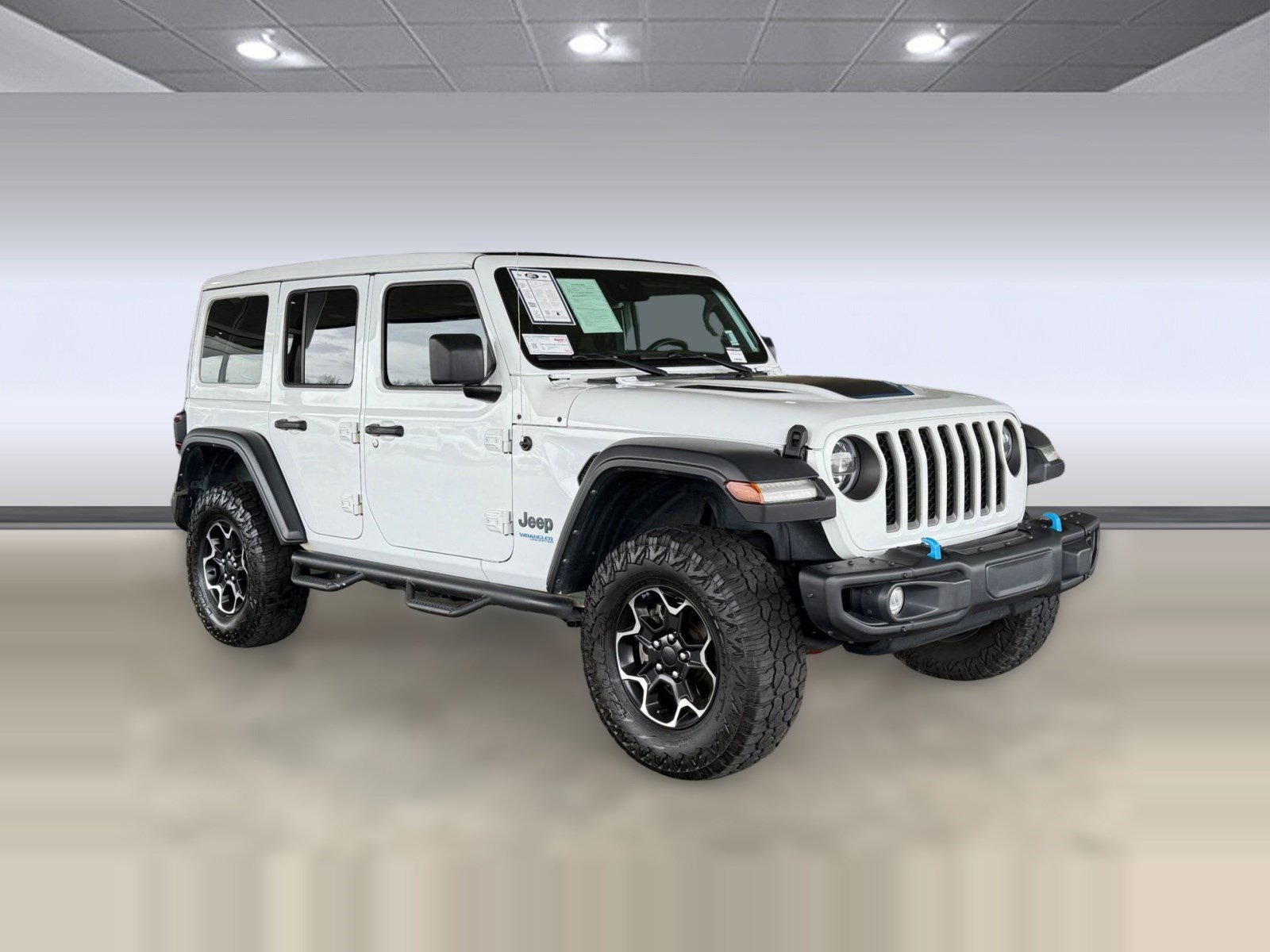 Used 2021 Jeep Wrangler Unlimited Rubicon 4xe w/ Steel Bumper Group image 7