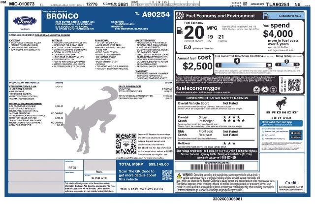 Certified 2026 Ford Bronco Outer Banks AWD/4WD image 7