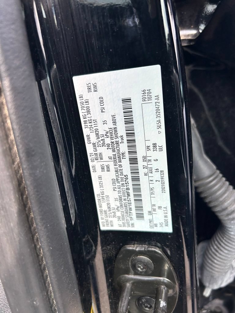 Certified 2021 Ford F150 XLT w/ Equipment Group 301A Mid AWD/4WD image 14