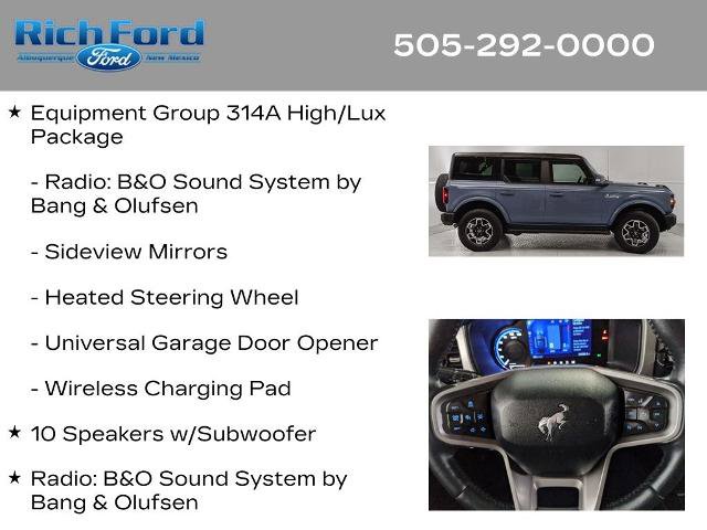 Certified 2024 Ford Bronco Outer Banks AWD/4WD image 22