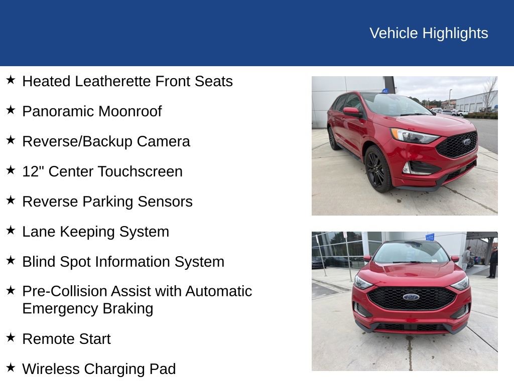 Certified 2022 Ford Edge ST-Line image 31
