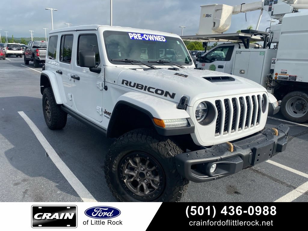 Used 2021 Jeep Wrangler Unlimited Rubicon w/ Trailer Tow Package AWD/4WD image 1