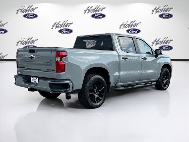 Used 2025 Chevrolet Silverado 1500 Custom w/ Turbomax Blackout Package RWD image 8