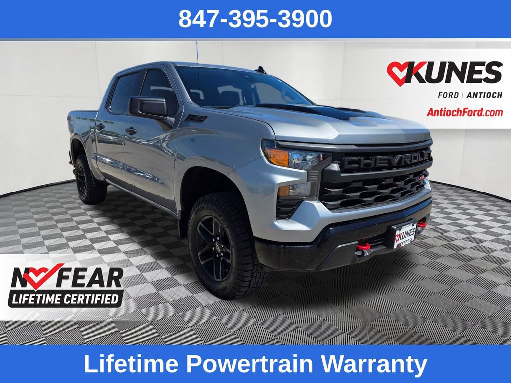 Used 2024 Chevrolet Silverado 1500 Custom Trail Boss AWD/4WD image 1