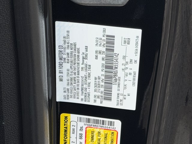 Certified 2021 Ford Mustang Mach 1 w/ Mach 1 Handling Package RWD image 21
