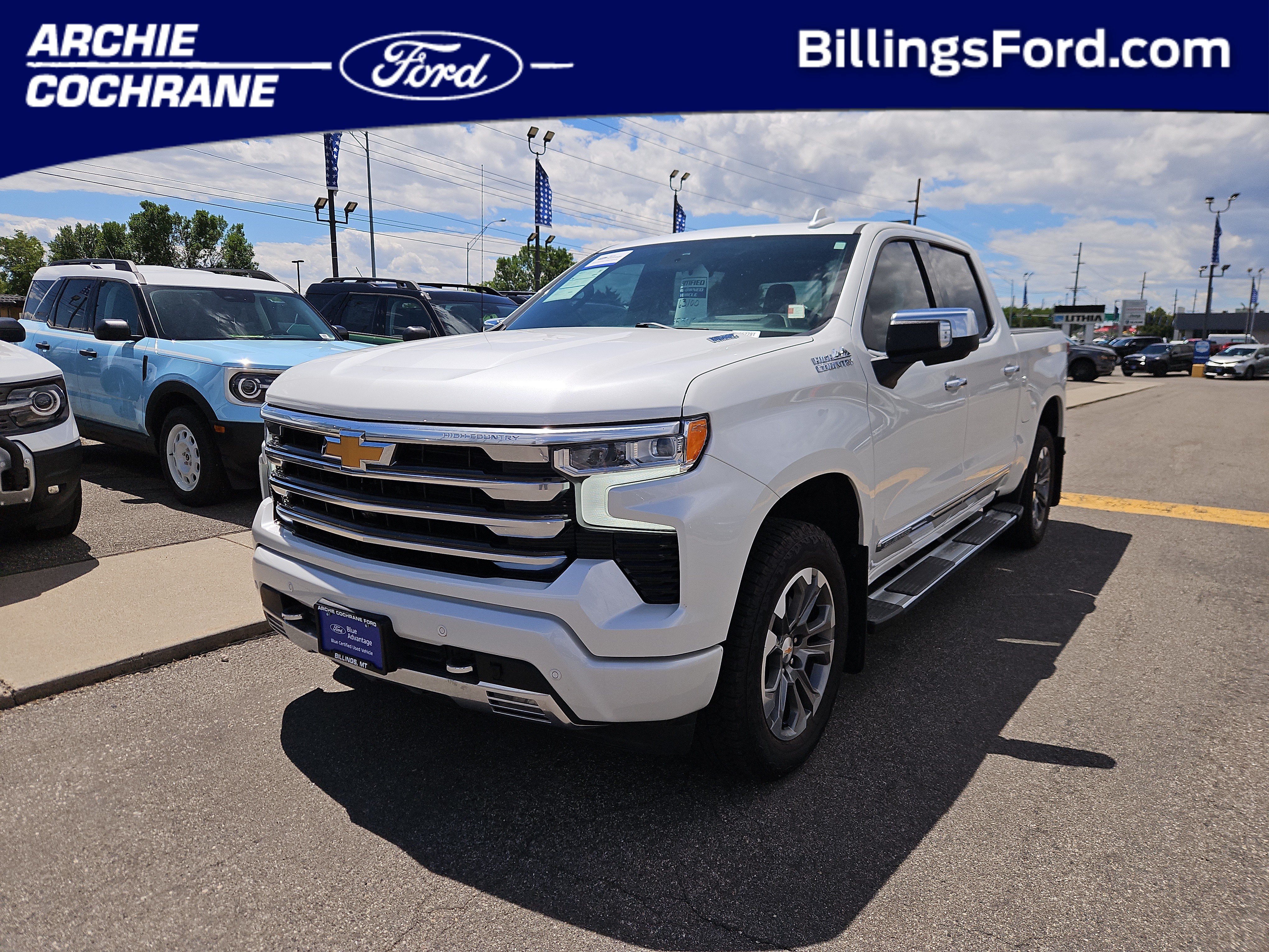 Used 2025 Chevrolet Silverado 1500 High Country w/ Technology Package AWD/4WD image 1