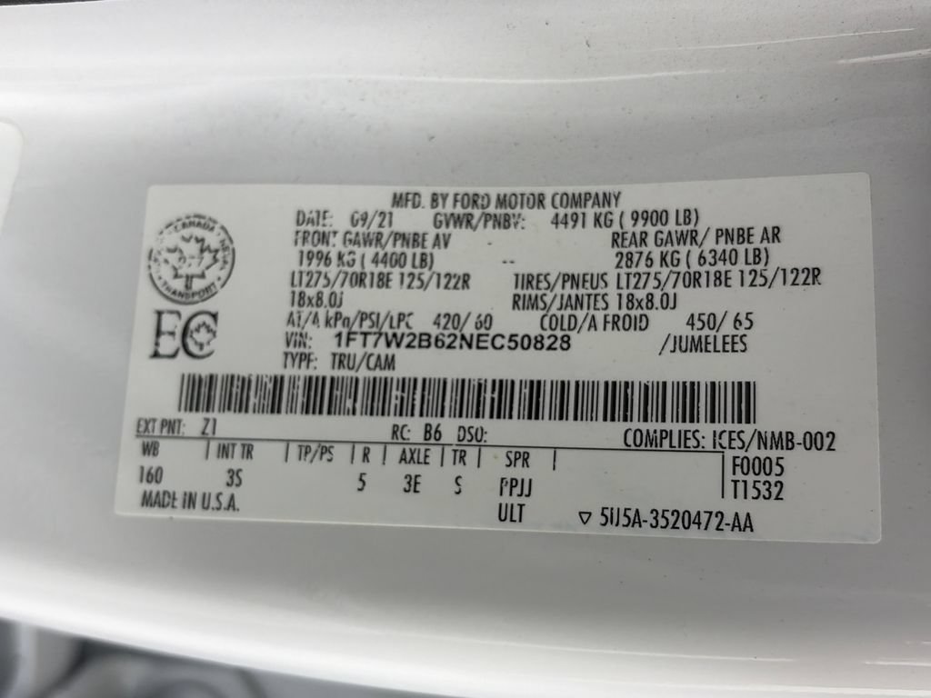 Certified 2022 Ford F250 XLT w/ XLT Value Package AWD/4WD image 9