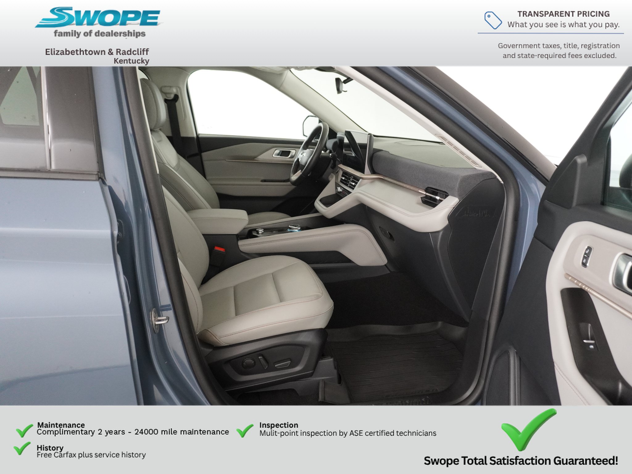 Certified 2025 Ford Explorer Active w/ Active Comfort Package AWD/4WD image 10