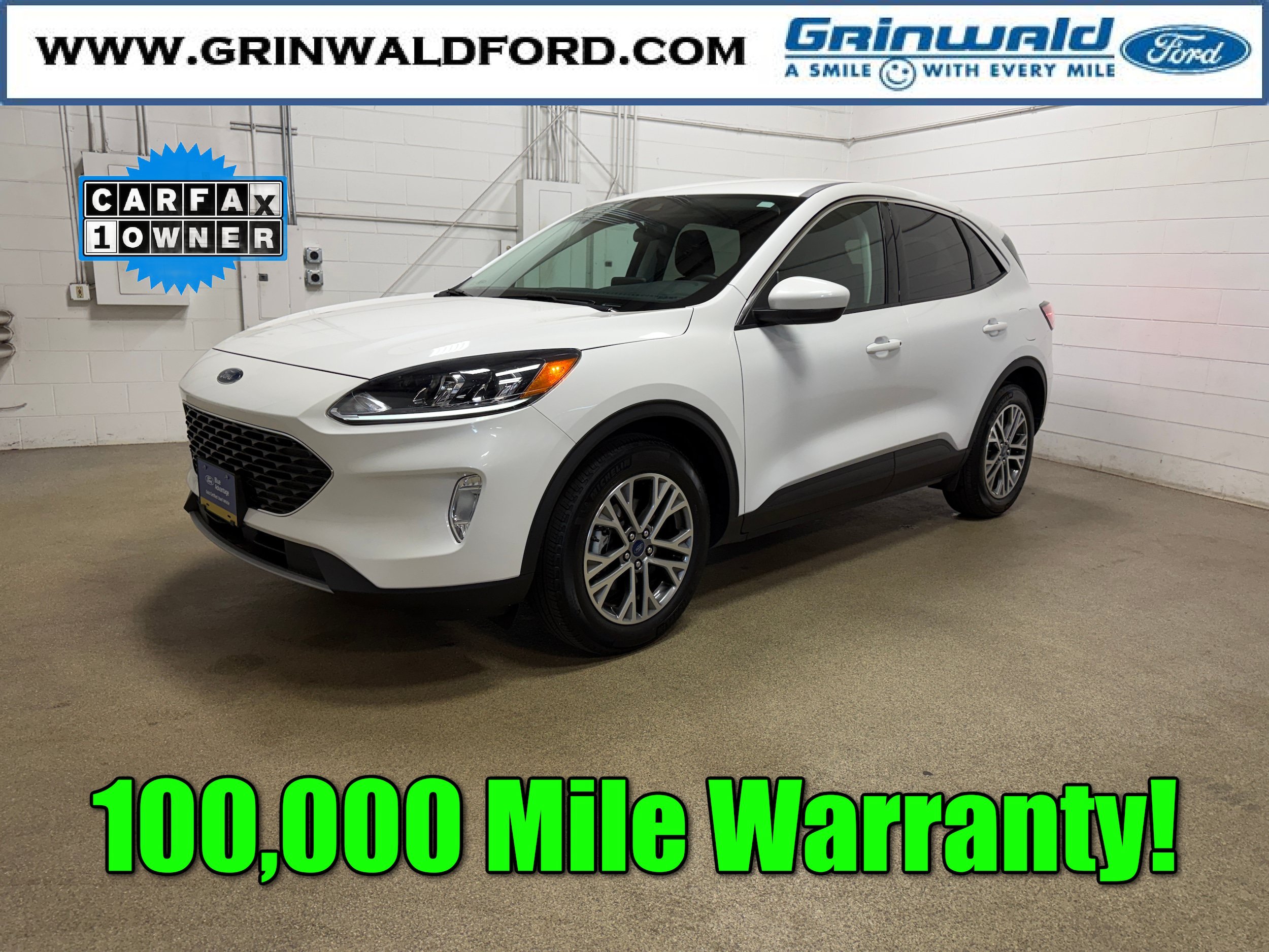 Certified 2022 Ford Escape SEL w/ Technology Package AWD/4WD image 1