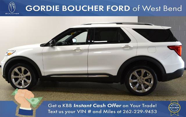 Certified 2020 Ford Explorer Platinum w/ Premium Technology Package AWD/4WD image 2