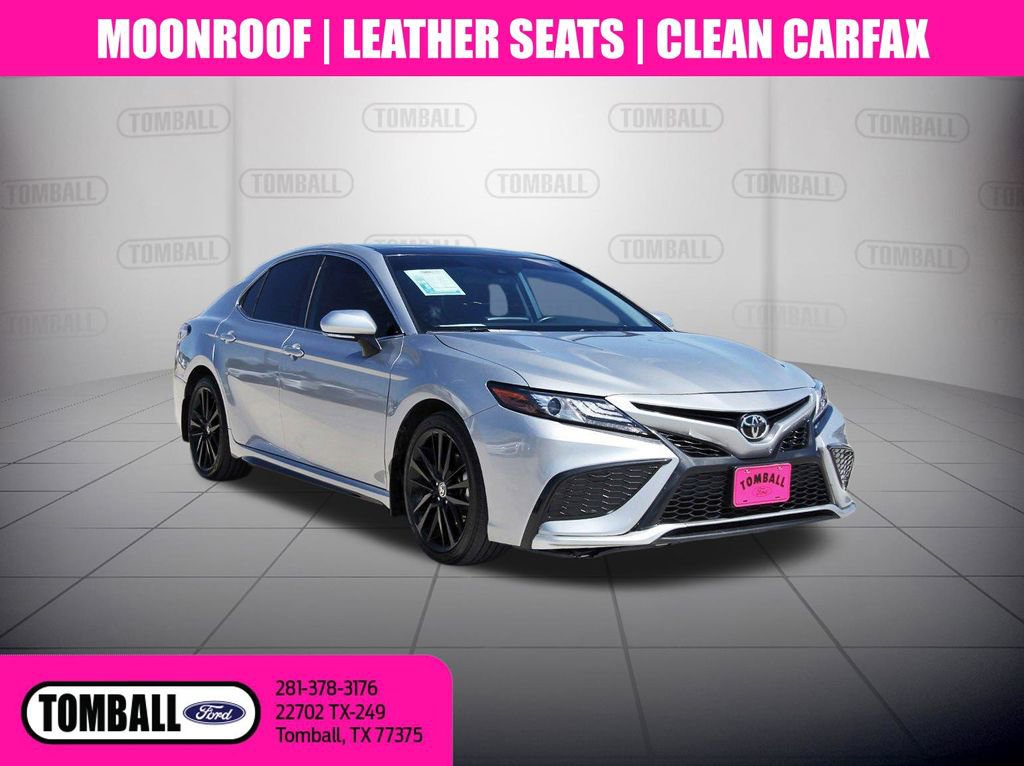 Used 2021 Toyota Camry XSE FWD image 1