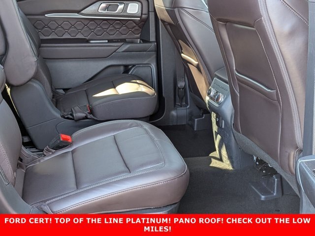 Certified 2025 Ford Explorer Platinum w/ LUX Leather Package AWD/4WD image 26