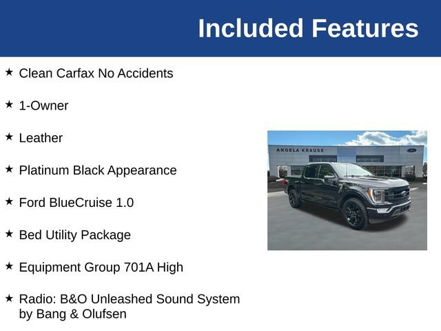 Certified 2023 Ford F150 Platinum w/ Equipment Group 701A High AWD/4WD image 5