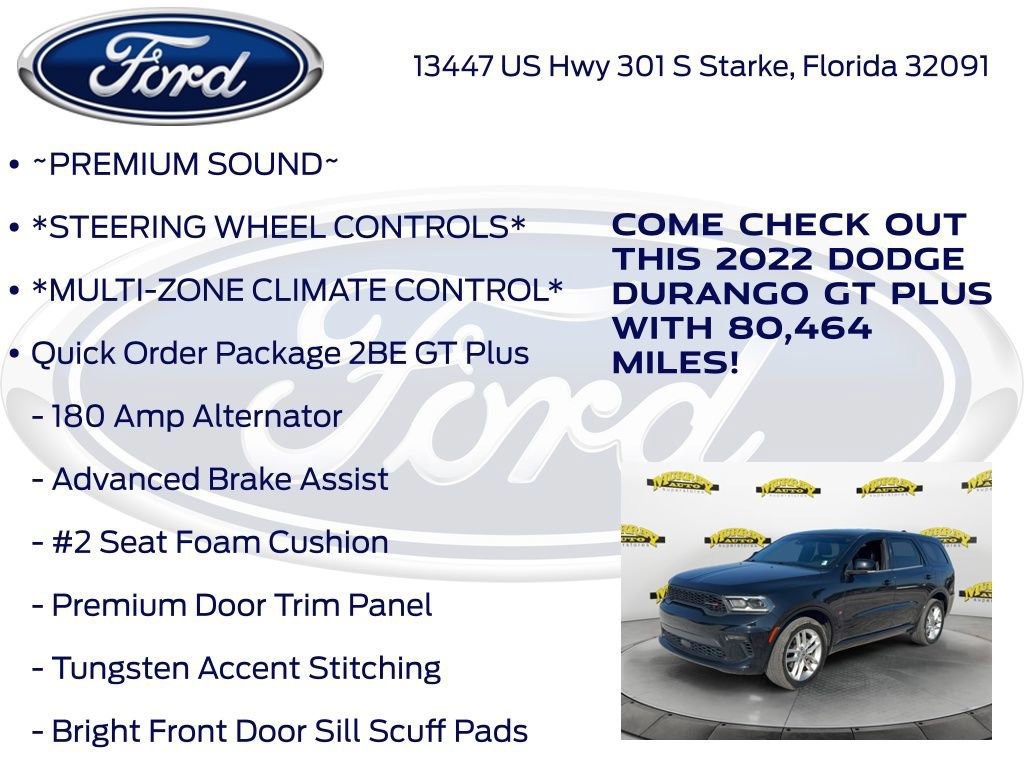 Used 2022 Dodge Durango GT image 16