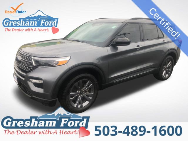 Certified 2022 Ford Explorer XLT w/ Equipment Group 202A