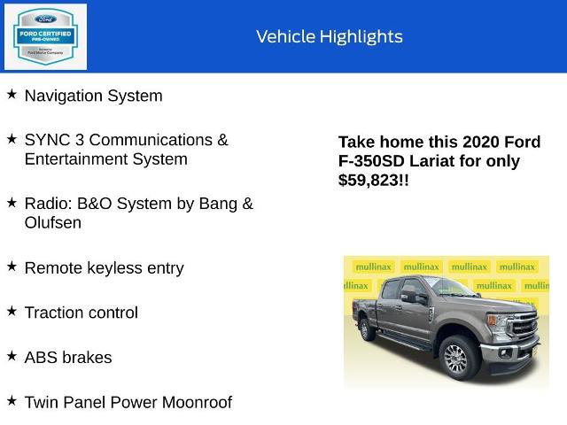 Certified 2020 Ford F350 Lariat image 10