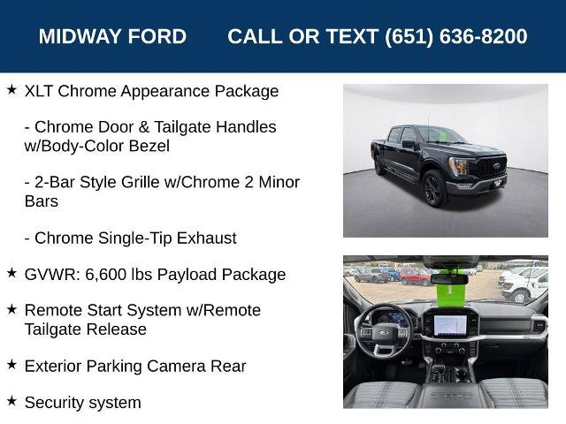Certified 2023 Ford F150 XLT w/ Equipment Group 302A High AWD/4WD image 37