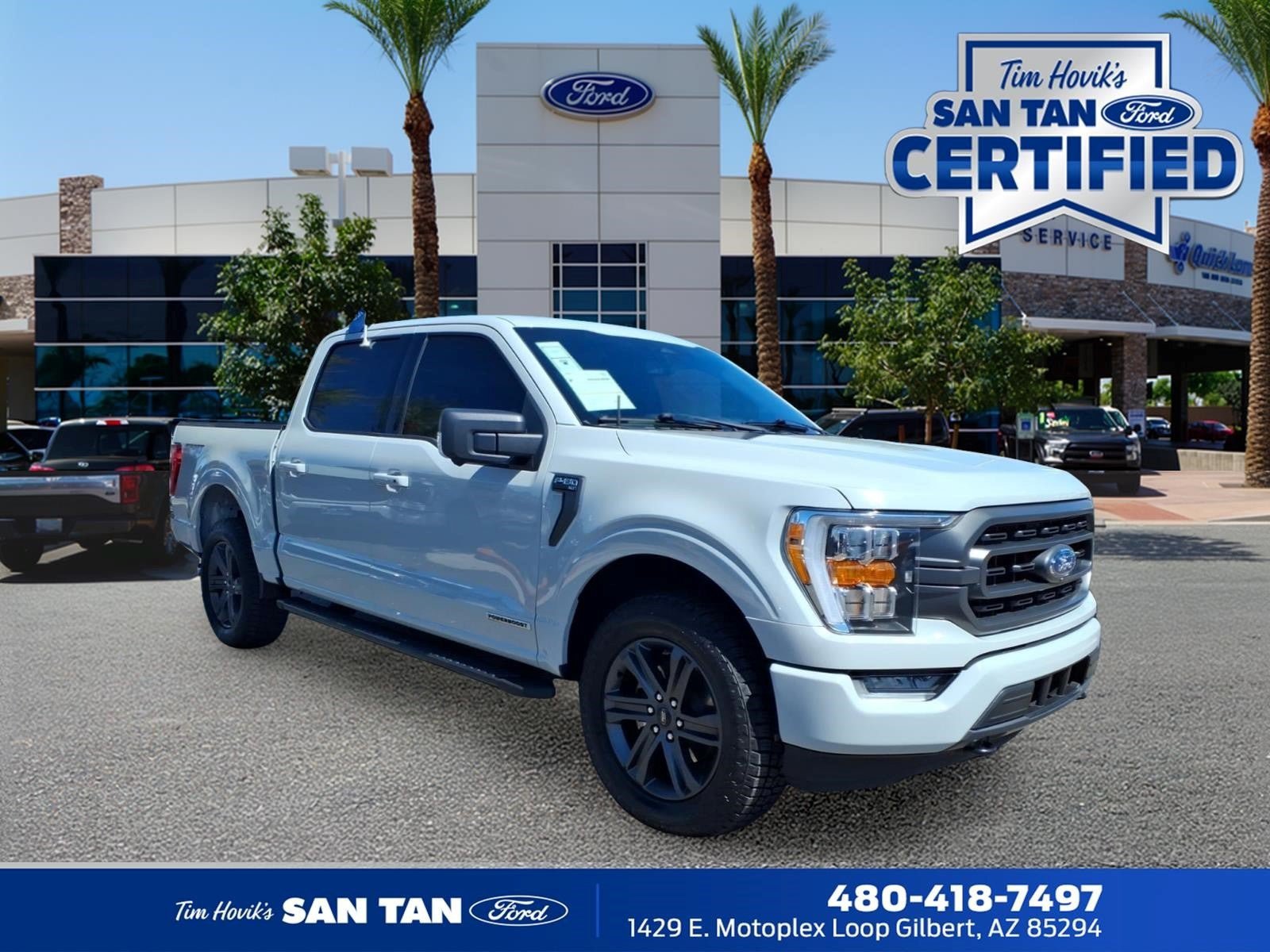 Certified 2023 Ford F150 XLT w/ Equipment Group 302A High AWD/4WD image 1