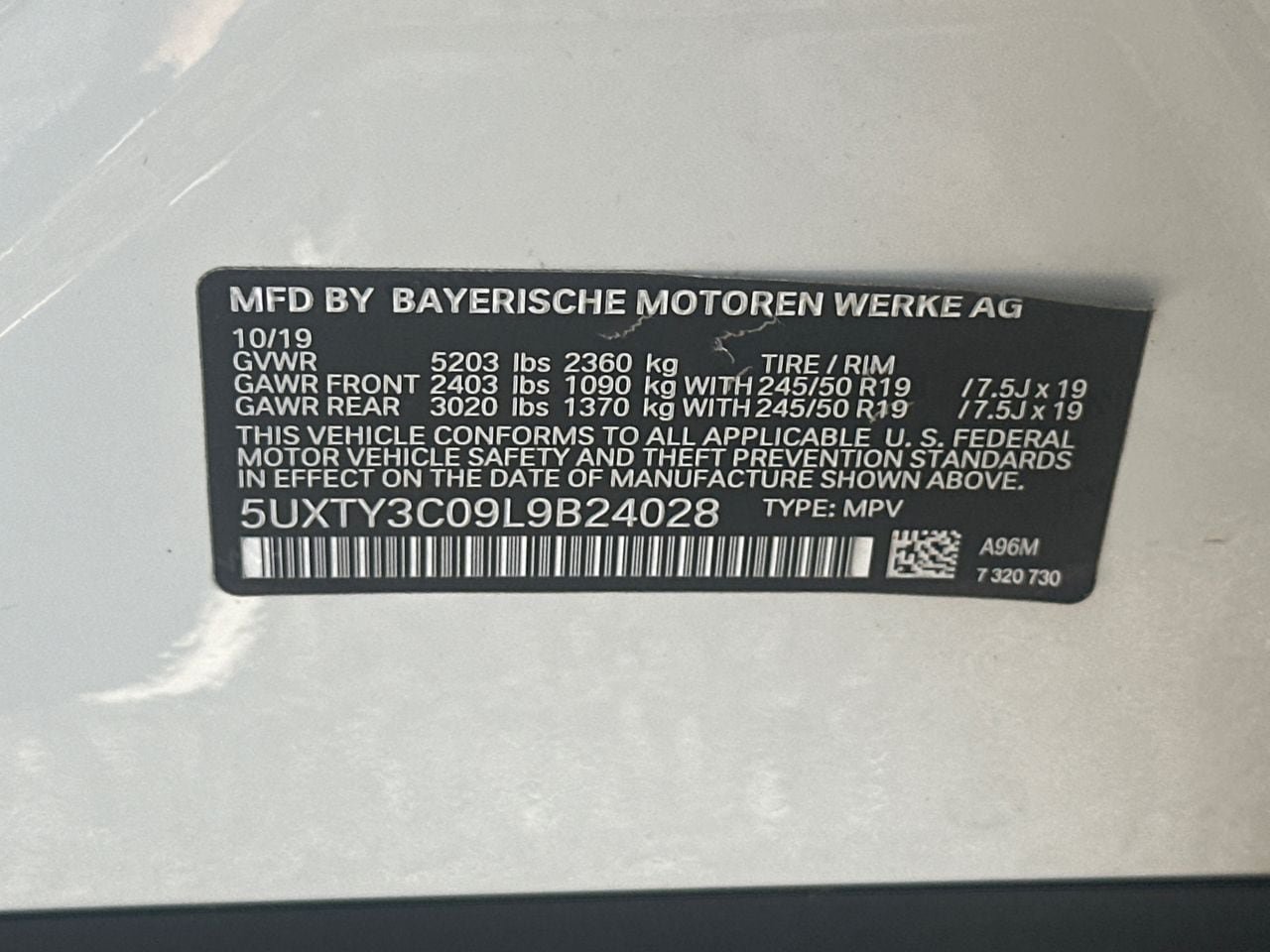 Used 2020 BMW X3 sDrive30i w/ Driving Assistance Package RWD image 36