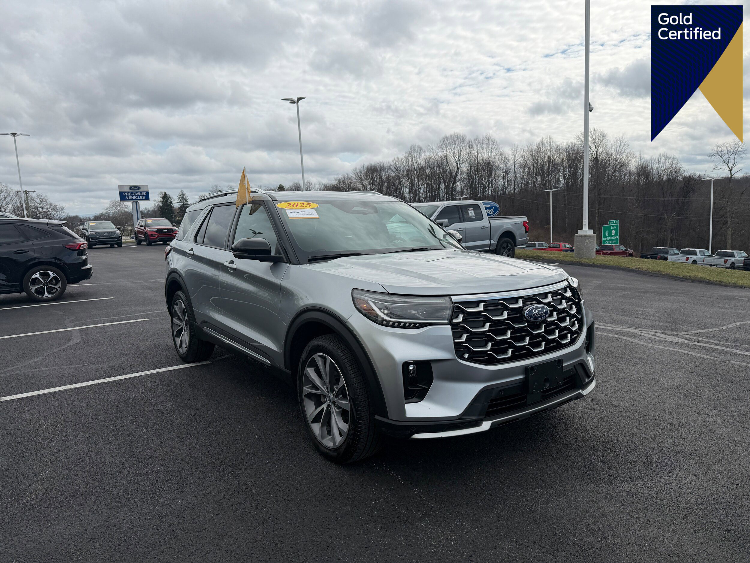 Certified 2025 Ford Explorer Platinum w/ Ultimate Package