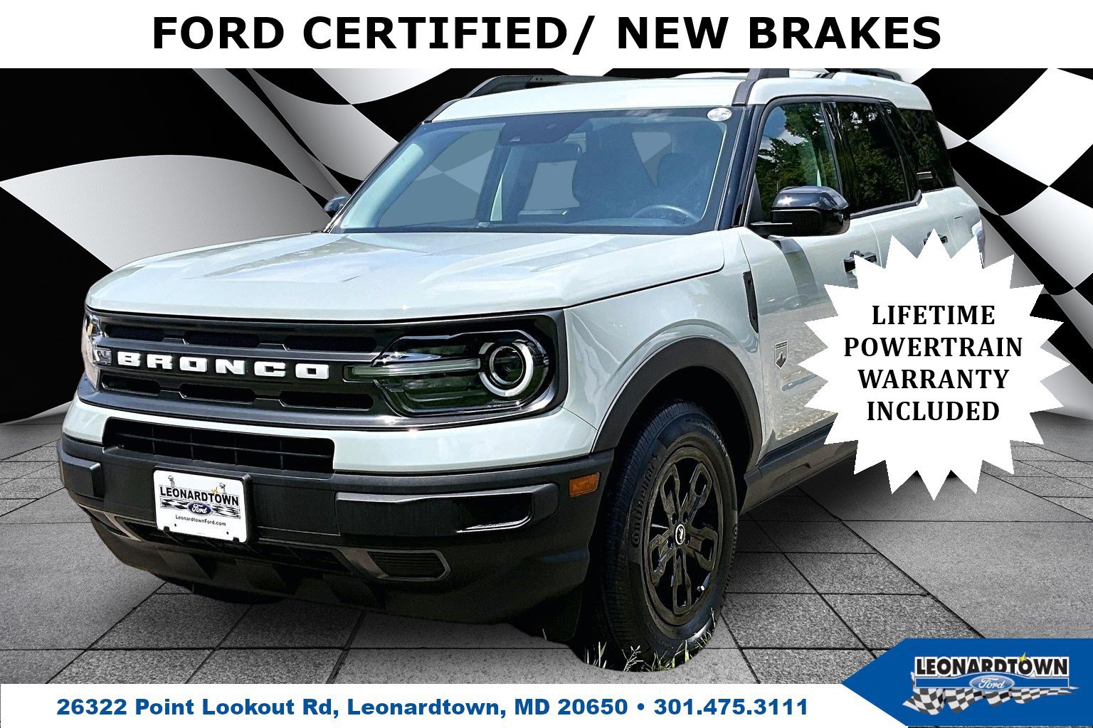 Certified 2024 Ford Bronco Sport Big Bend