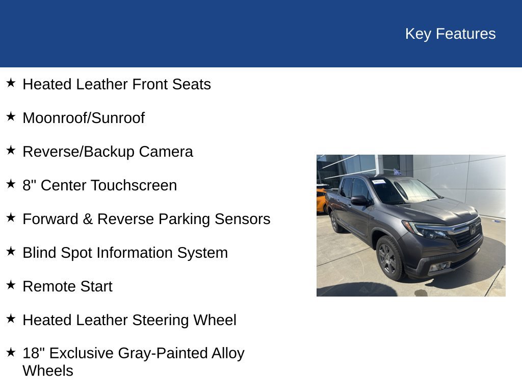 Used 2020 Honda Ridgeline RTL-E image 34