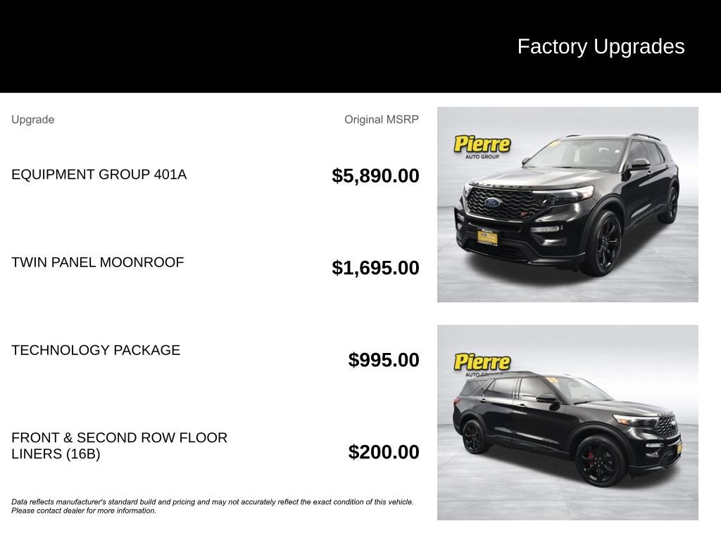 Certified 2023 Ford Explorer ST w/ Equipment Group 401A AWD/4WD image 13