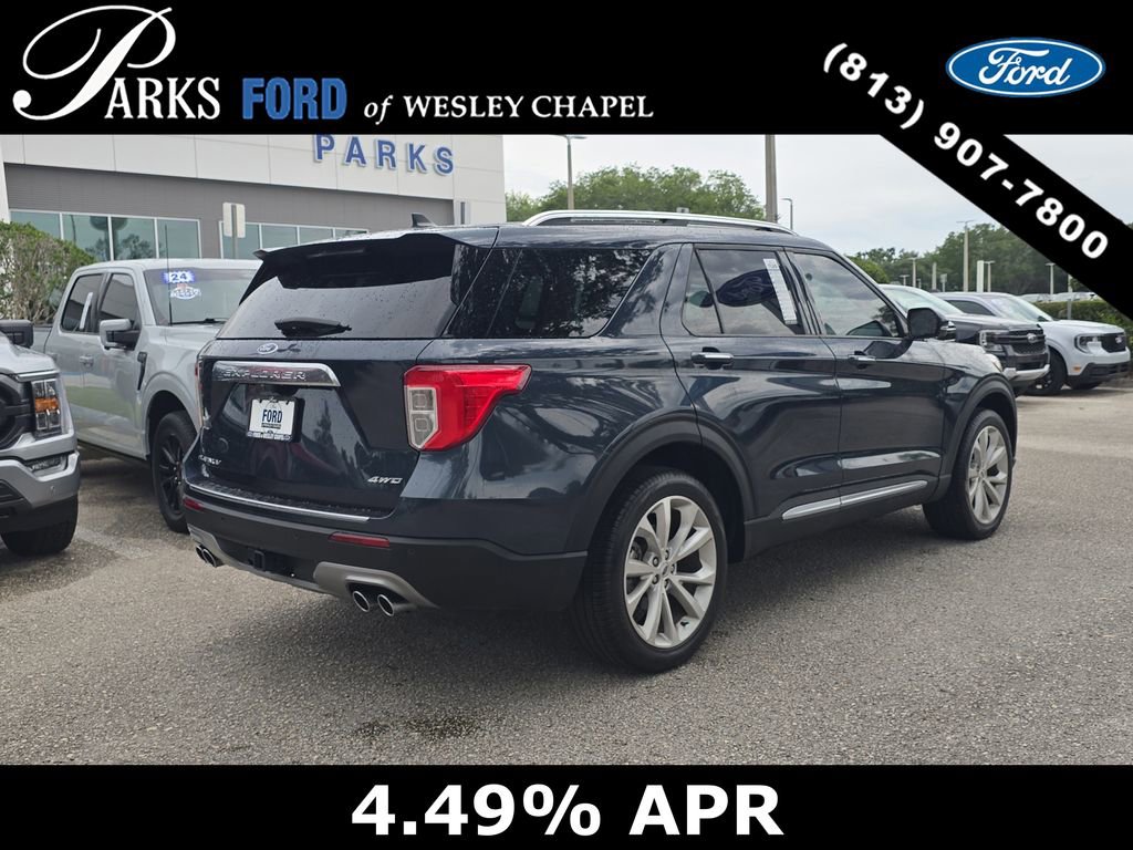 Certified 2024 Ford Explorer Platinum w/ Technology Package AWD/4WD image 4